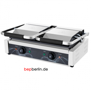 Elektro Kontaktgrill 568x395x210mm oben gerillt & unten glatt, 3,6kW - 24kg